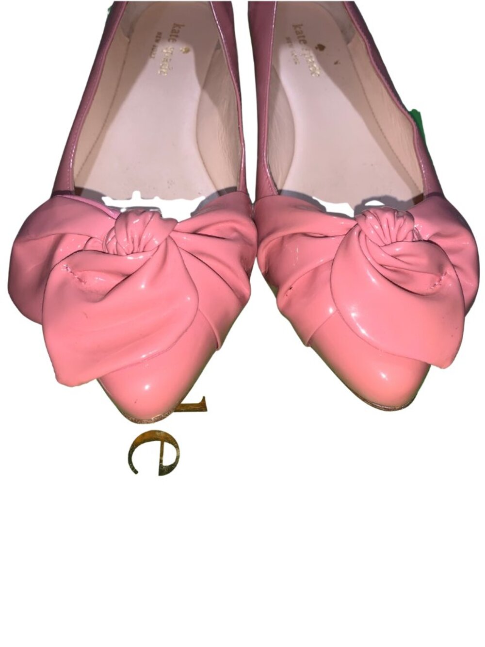 Kate Spade Nancy Flats in Moody Rose - Size 8 - Pre-Loved - Picture 3 of 7